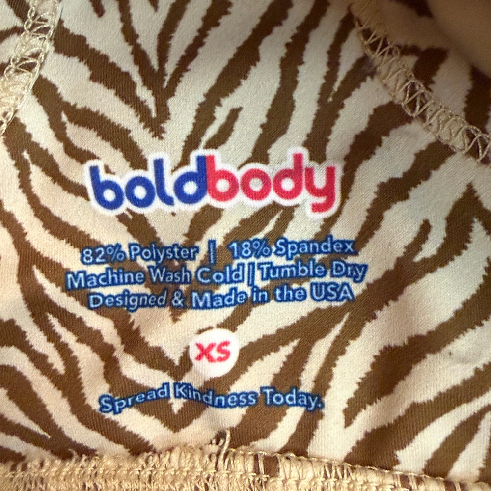 Bold Body Bone Tiger Performance Bra - image 6